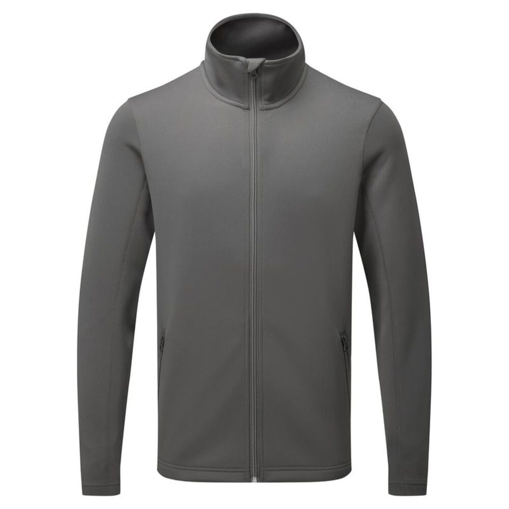 Premier Mens Sustainable Sweat Jacket / Dark Grey